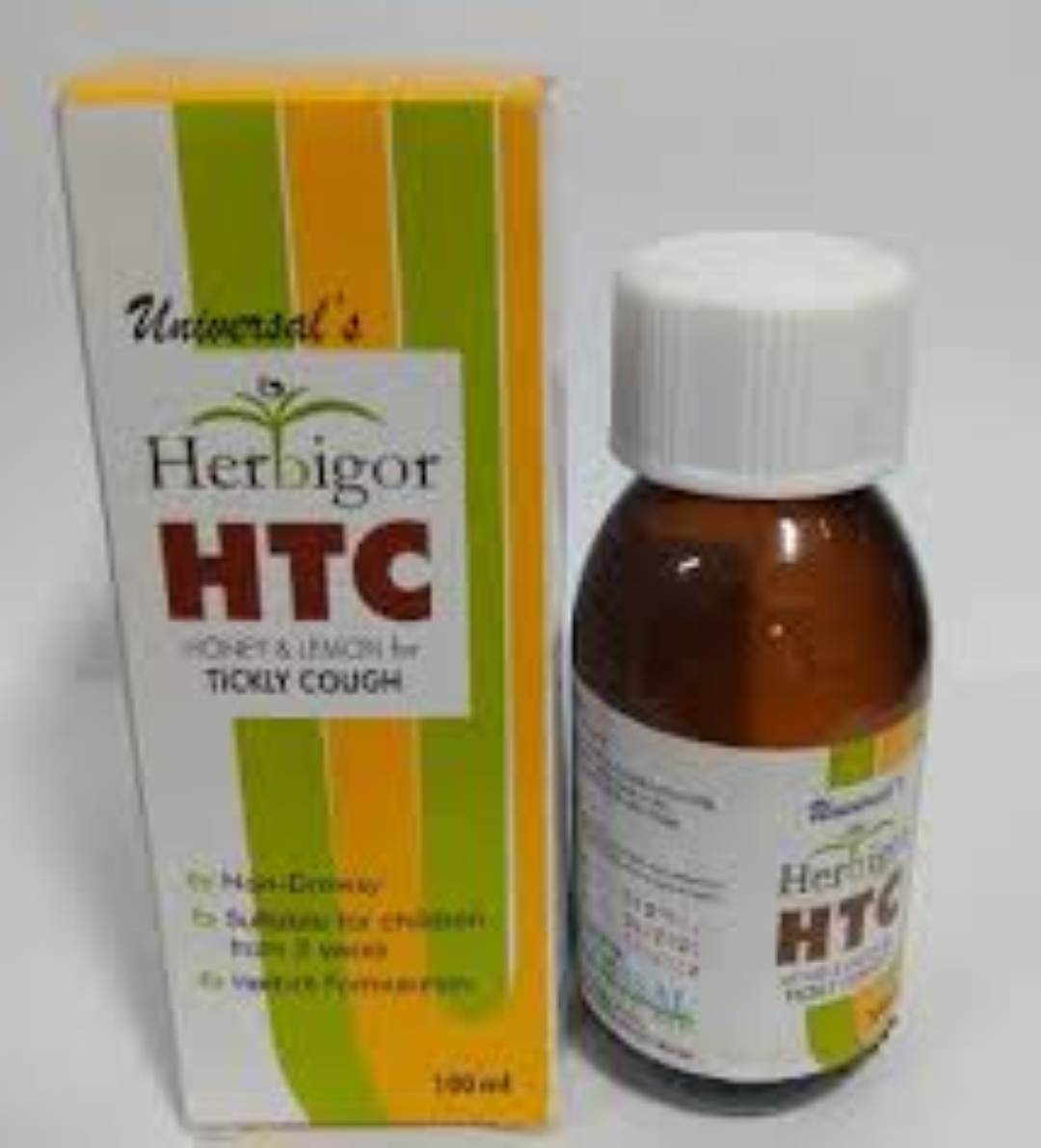 HERBIGOR HTC HONEY N LEMON TICKLY COUGH 100ML